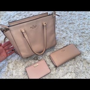 Kate Spade Purse, Wallet, and Keychain Wallet